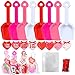 Giiffu 28PCS Valentine Plastic Shovels Toy with I DIG YOU Love Tags 28 Candy Bags with Ties for Valentines Party Favors Supplies Valentines Toys Classroom Exchange Prizes Valentines Gifts - Image 2