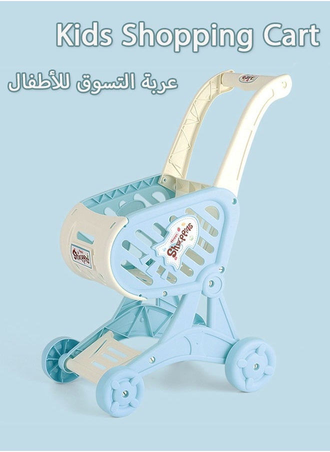 ماركة غير محددة سلة التسوق للأطفال تمنع أرجل القوس متعددة الوظائف التخزين السهل التثبيت الصديق للبيئة مواد ABS للترفيه الوالد والطفل مثالية للتطوير المبكر ووقت اللعب النشط （الأزرق）  - Image 1