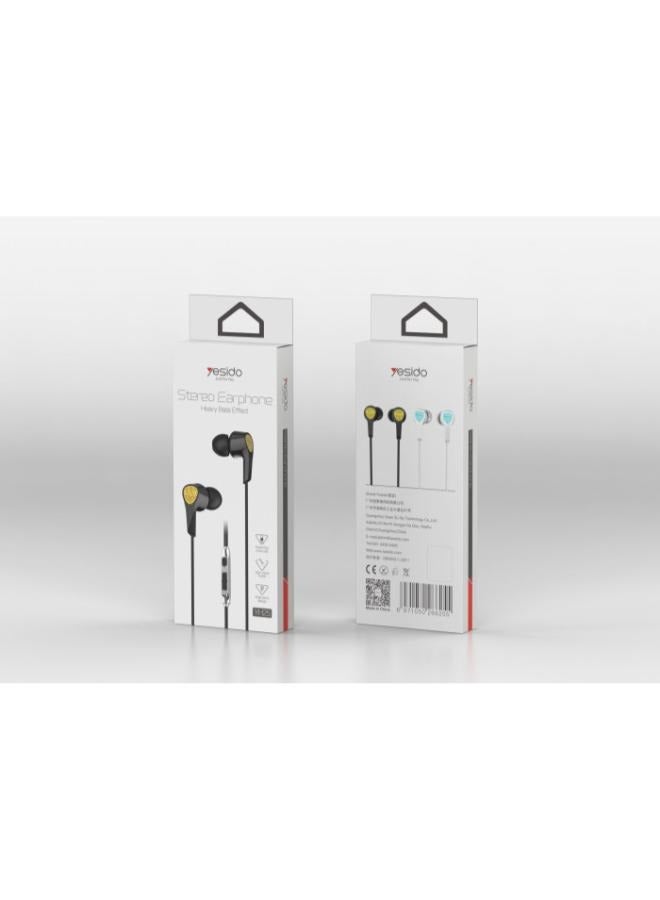 Yesido YH25 Best Price In-Ear Design 3.5Mm Hifi Headphone Mini Earbuds Sport Earphone With Microphone - Image 5