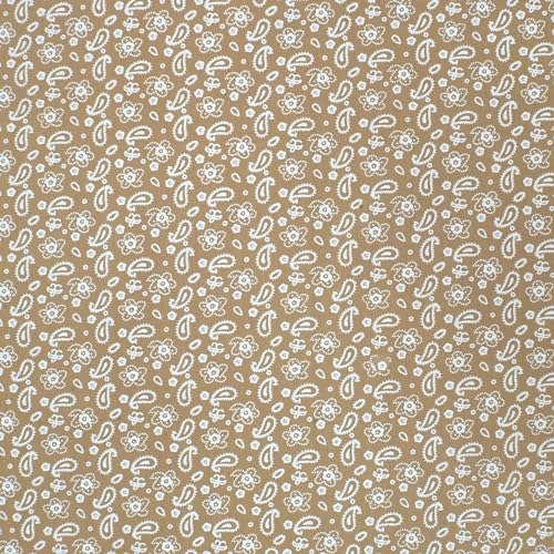 iNee Light Coffee Fat Quarters Fabric Bundles, Quilting Sewing Fabric, 18 x 22 inches,(Light Coffee) - Image 5