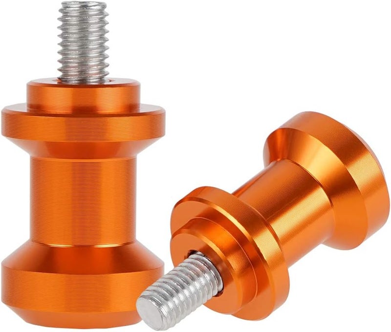 NICECNC Orange M10 XP1.5 SwingArm Spool Bolts Slider Compatible with KTM 690 SMC R/Enduro R 2019-2023,790 890 Duke/Adventure R 2018-2023,250/390 Duke 2018-2021 - Image 1