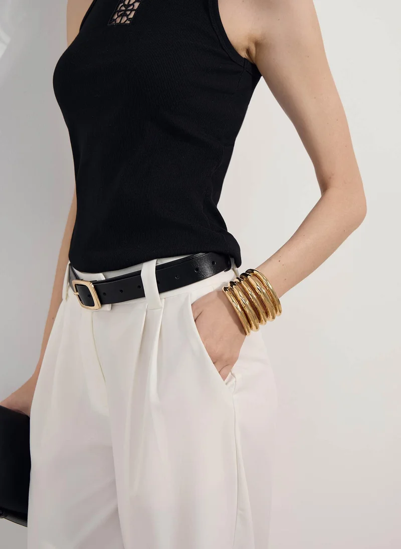 Lichi Wide round bracelet