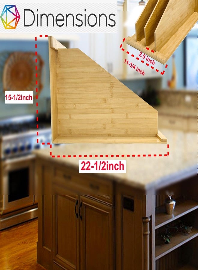 KMHGD Tray Dividers for Kitchen Cabinets, 15.5inch x22.5inch x12inch,Cabinet Tray Dividers, For Cookie Sheets, Baking Sheets,Racks Lids, Flat Items, Perfect for Organizing Cabinets, 5 Years Warranty - Image 2