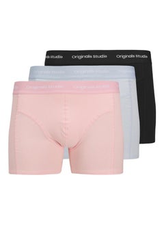 JACK & JONES 3 Pack Jacvesterbro Solid Boxers  - Image 1