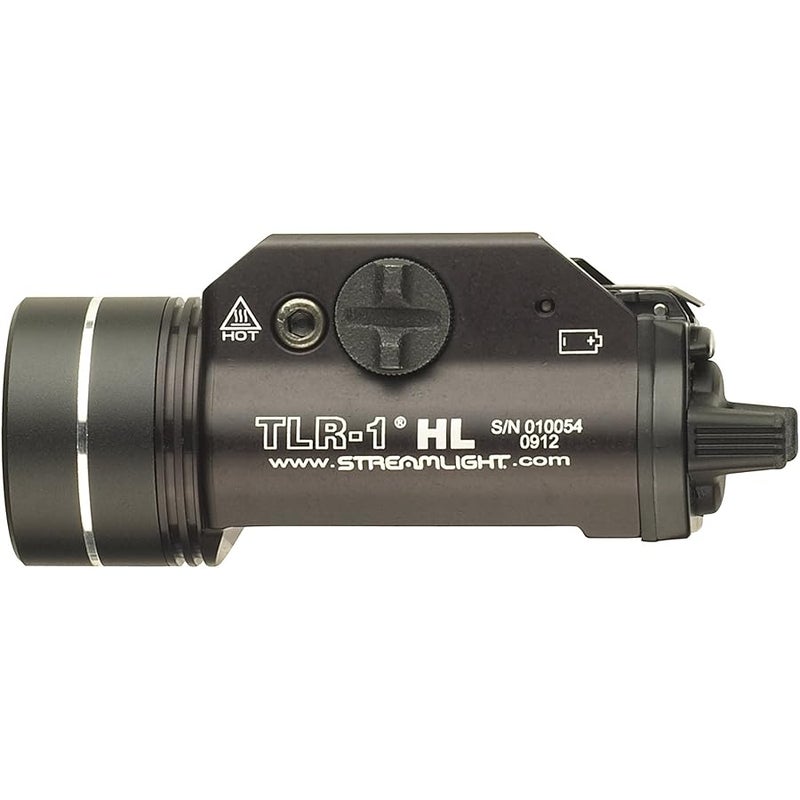 Streamlight 69260 TLR-1 HL 1000-Lumen 20000 Candela Rail-Mounted Tactical Weapon Light with Specific Compatibility Rail Locating Keys, Black - Image 3