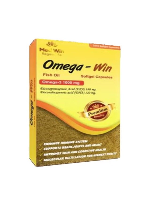 Omega‑Win Softgel Caps 30s