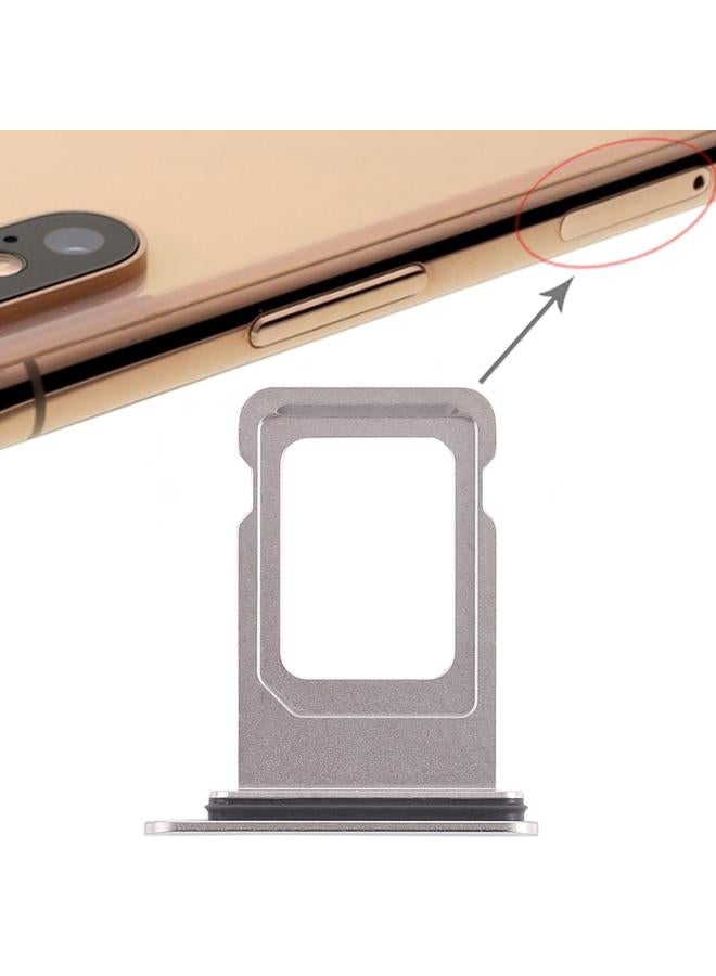 erorex Double SIM Card Tray for iPhone XS Max (Double SIM Card)(White) - Image 1