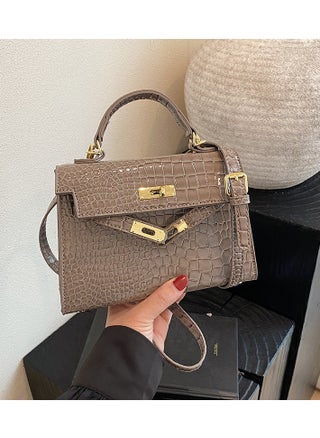 Khaki Crocodile Pattern