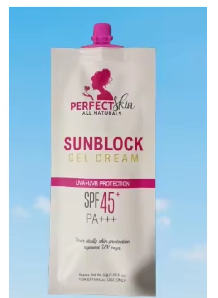 Perfect Skin Sunblock Gel Cream 50g