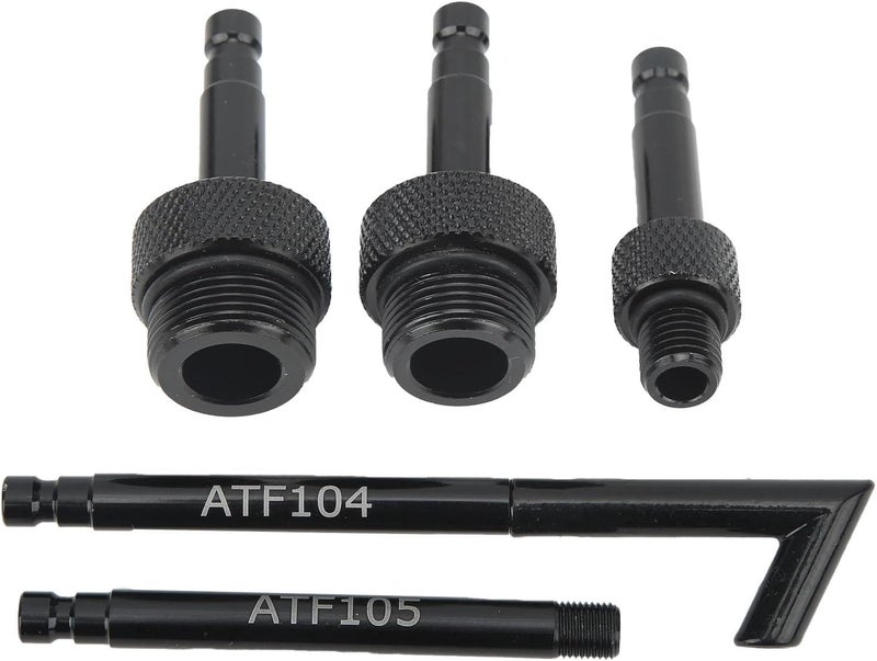 Fydun ATF Filling Adapters, 5 ATF Automatic Transmission Fluid Oil Filler Adapters VAS6262 2 Aluminum Alloy Replacement for AIsin CVT Transmission 09G 01J - Image 1