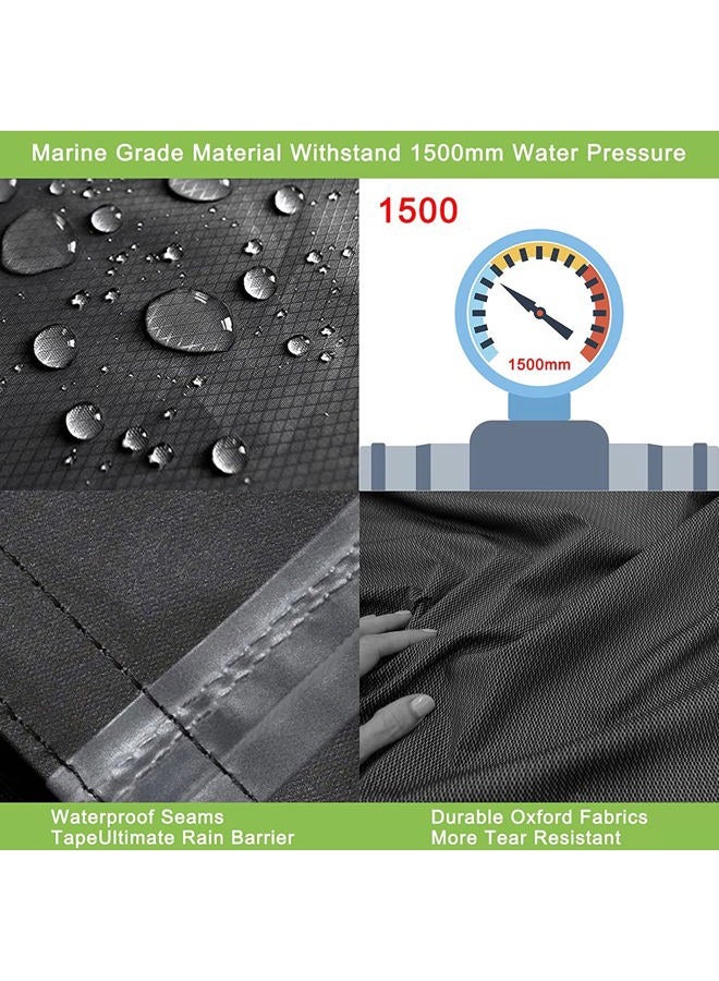 Yixin Waterproof Car Cover for 2005-2024 Lexus is IS200 IS200t IS250 IS250C IS300 IS350 IS350C ISF Sport Car Cover Custom Fit 100% Waterproof Windproof Strap & Single Door Zipper Up to 188'' L（Black） - Image 5