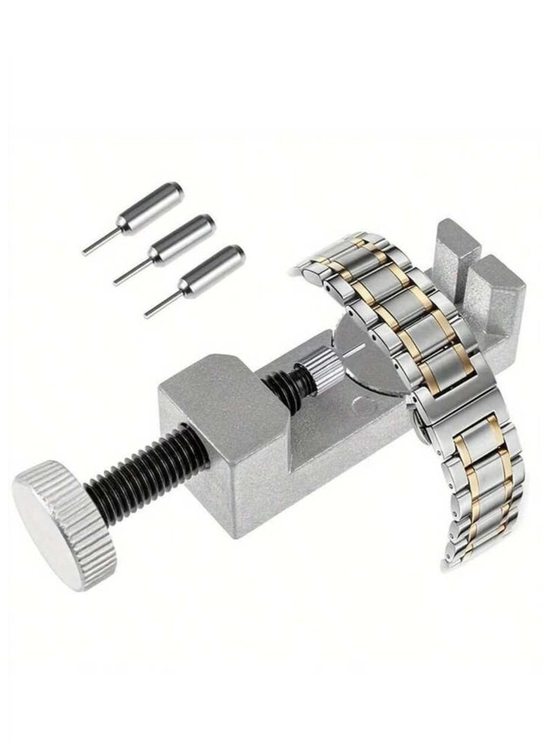 Watch Band Size Adjustment and Removal Tool Silver Alloy - Image 1