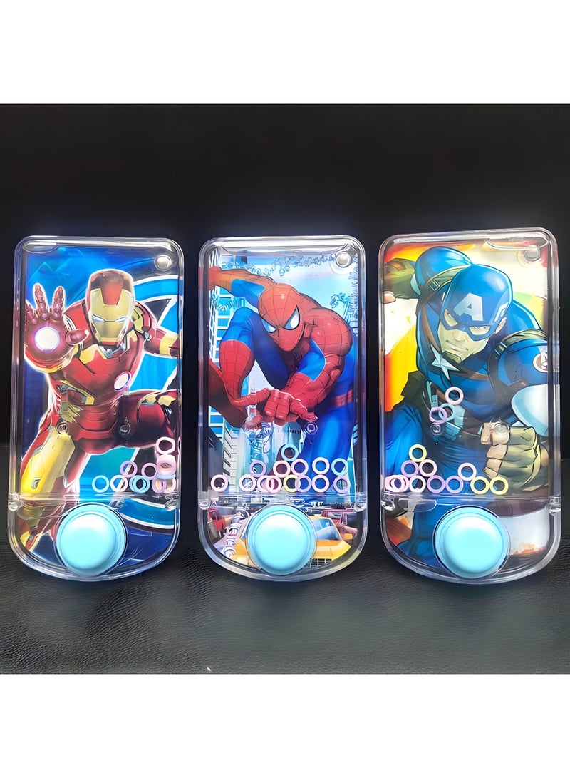 MAGIC VAULT Hand Held Water Game, 3 Packs Of Water Ring Toss Game For Kids 3+,Aqua Toy Water Ring Game Action Figures.(3PCS)  - Image 2