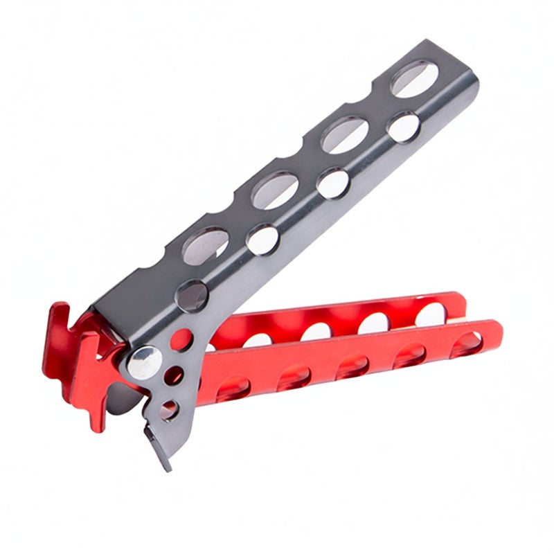 Aluminum Pot Clamp Pan Handler Pot Lifter Cooking Gripper Camping Cookware Dish Holder - Image 5