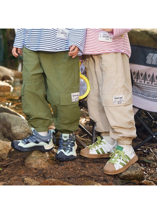 Doodle Home kids Cargo Pants - Summer Outdoor Boys' Running Pants & Lightweight Girls' Mosquito-repellent Trousers - Image 5