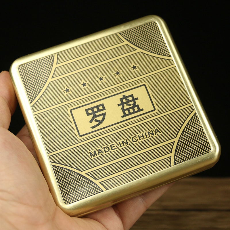 Alloy Feng Shui Compass with Lid - Image 2