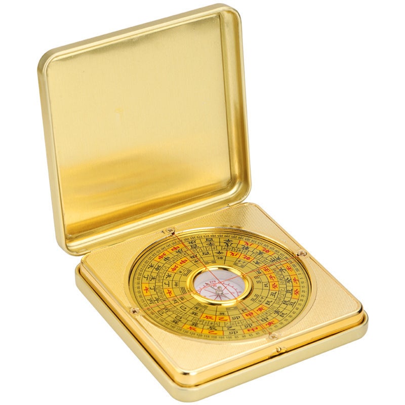 Alloy Feng Shui Compass with Lid - Image 5