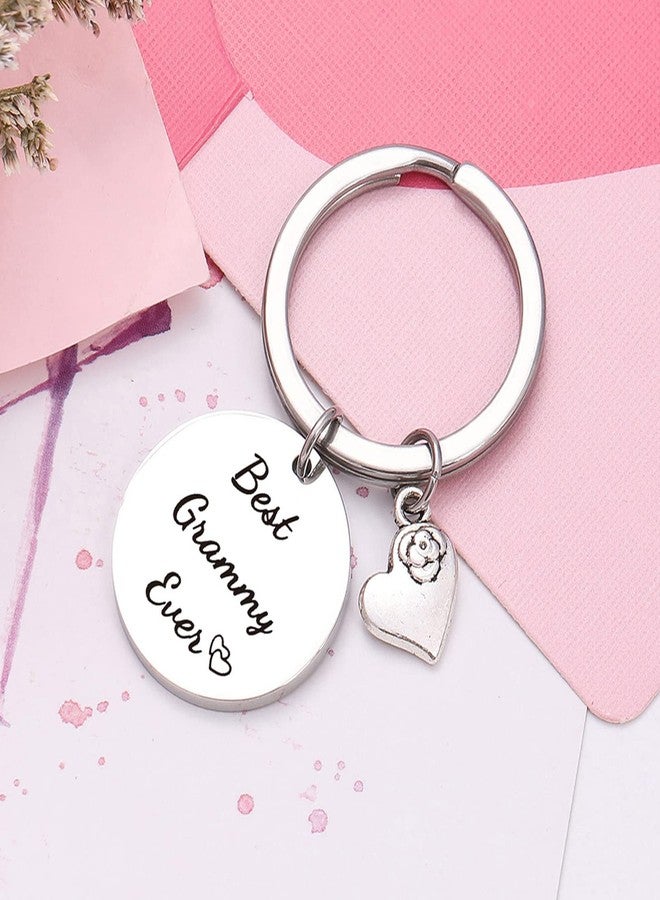 NOTHERS RSZOTW Nana Keyring New Grandma Gift Grandmother Keychain Nana Jewelry Stepmom Gift For Mother Gifts Mom Keychain Grammy Keyring - Image 5