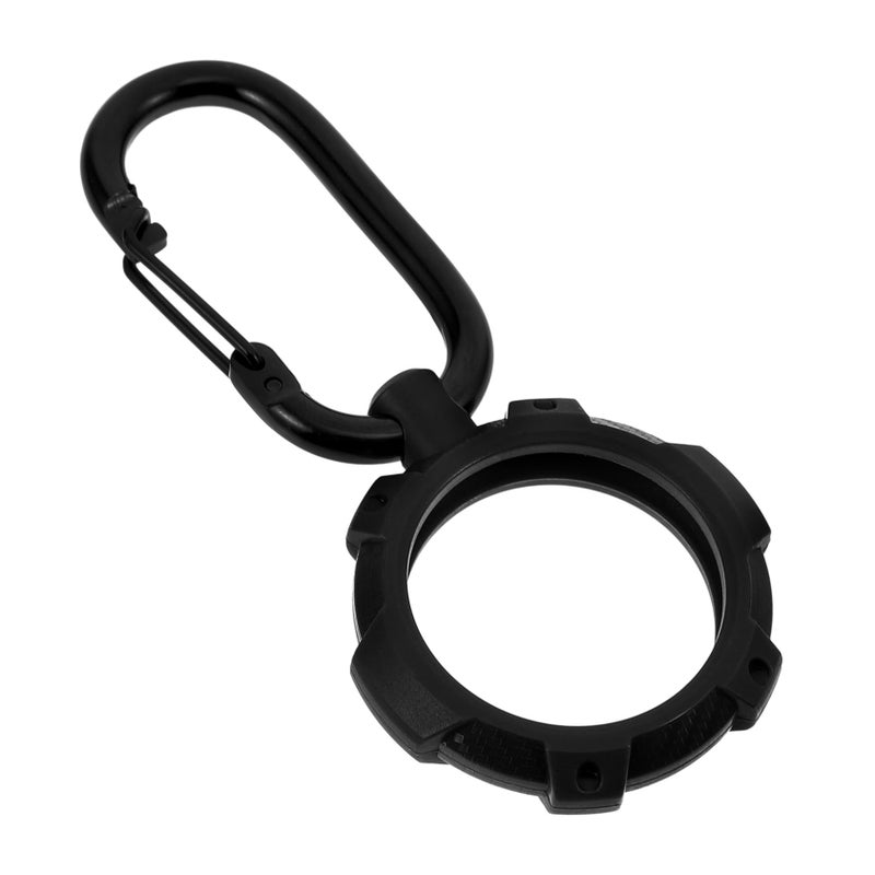 2 Pack Black Carbon Fiber Protective Case Scratch Resistant TPU Cover 4X4X1CM - Image 2