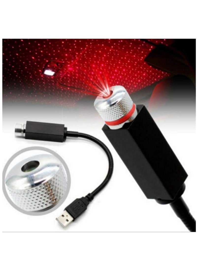 Car Roof Star Night Light, Interior Ceiling Atmosphere Lamp Ambient USB LED Starlight Projection Suitable for Family Room - Image 1