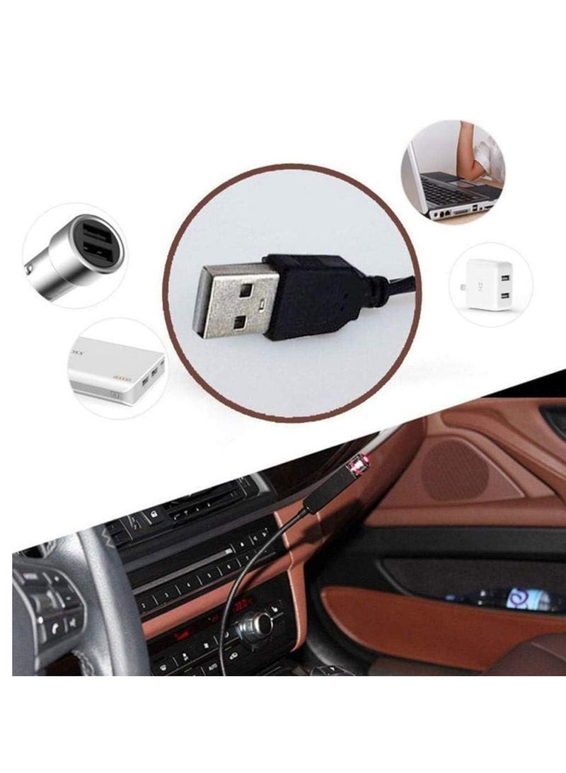 Car Roof Star Night Light, Interior Ceiling Atmosphere Lamp Ambient USB LED Starlight Projection Suitable for Family Room - Image 4