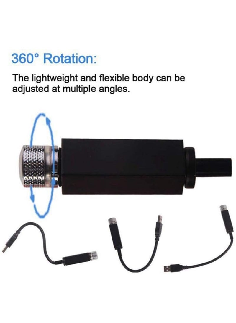 Car Roof Star Night Light, Interior Ceiling Atmosphere Lamp Ambient USB LED Starlight Projection Suitable for Family Room - Image 2