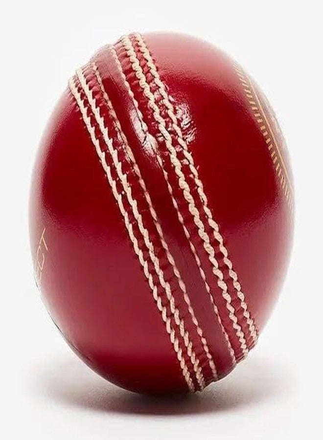 STRIVE FIT Tournament Four-Piece Constructed Leather Cricket Ball | Hand-Stitched, Professional Quality, Perfect for Matches and Training (40 Overs) (Pack of 1) - Image 5
