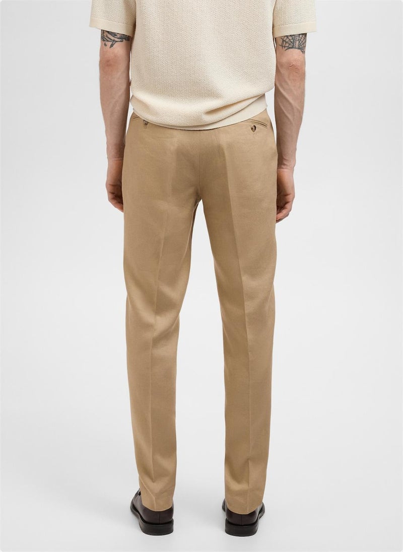 Mango Man Casual Slim-Fit Pants  - Image 2