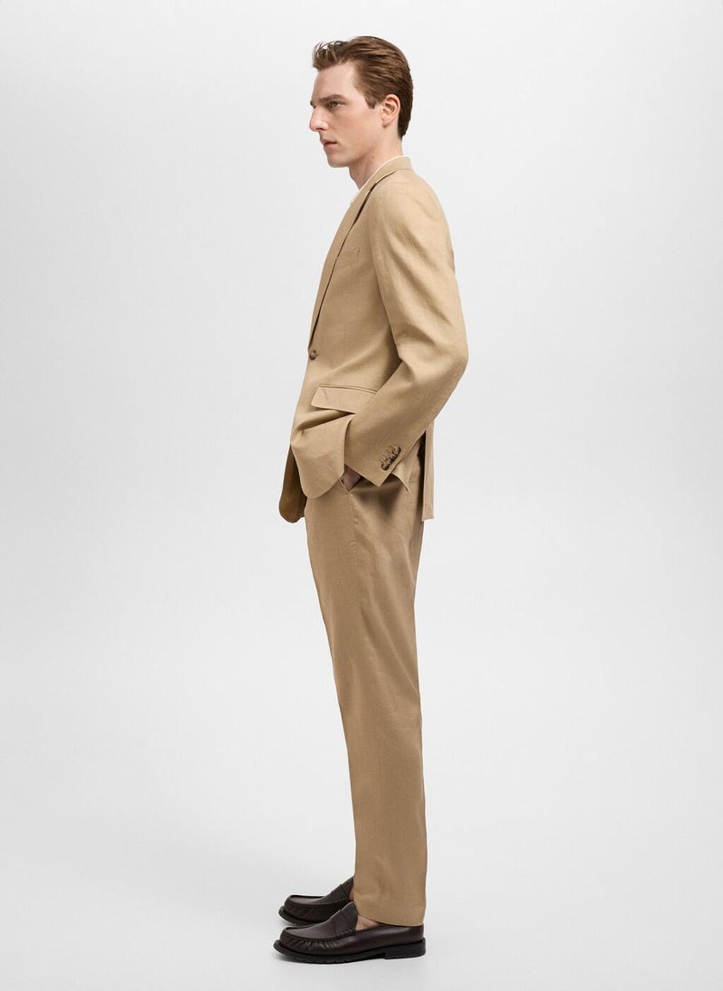 Mango Man Casual Slim-Fit Pants  - Image 3
