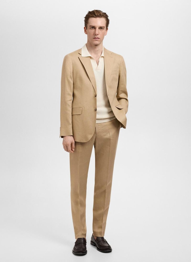 Mango Man Casual Slim-Fit Pants  - Image 4