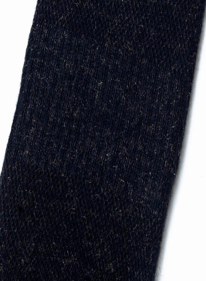 emuaid Ionic Silver Socks - Silver Fiber Blend, Moisture-Wicking & Odor Control, One Pair - Navy - Image 4