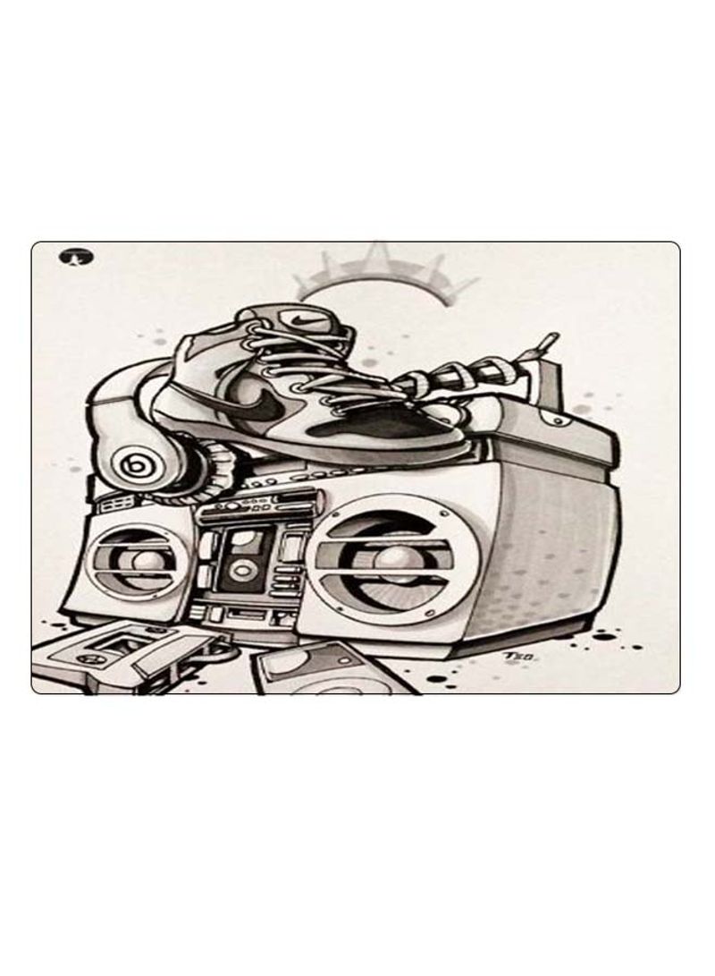 RKN Printed Anti-Slip Gaming Mouse Pad Multicolour