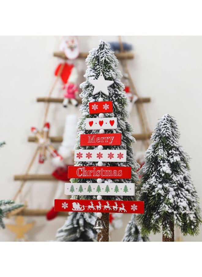 Decorative Bell Cake Pendant Light Red/Grey/White 17 x 30cm  - Image 4