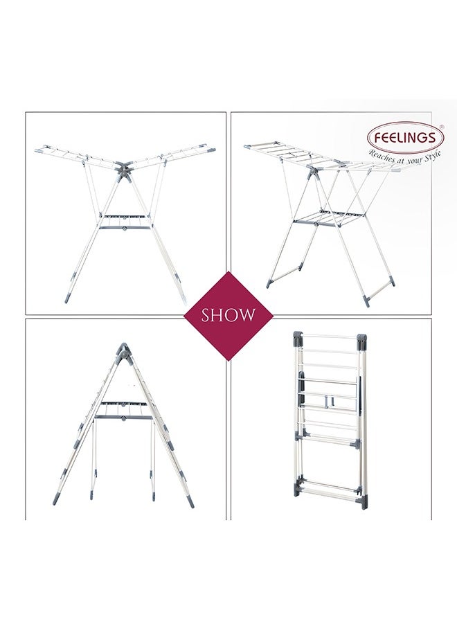 Feelings - Feelings - Cloth Dryer Stand Delta - Open Size: 158x62x102Cm - Image 1