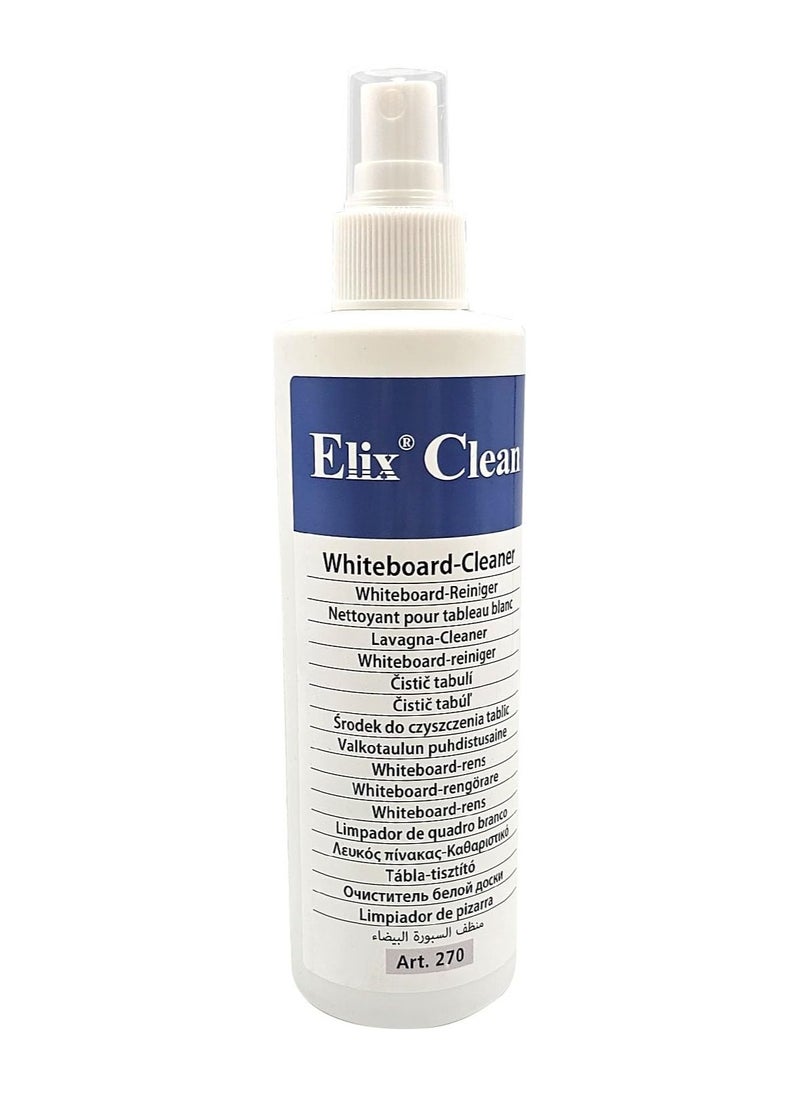 ECS - ECS Elix Clean White Board Cleaner Foam 250ml, For whiteboards and plastic surfaces - Image 1