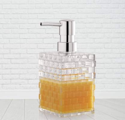 Bekner Cuboid Shaped Liquid Soap & Handwash Dispenser Bottle for Kitchen & Bathrooms (Capacity:400 mL, Random Colors, Qty:1) - Image 4