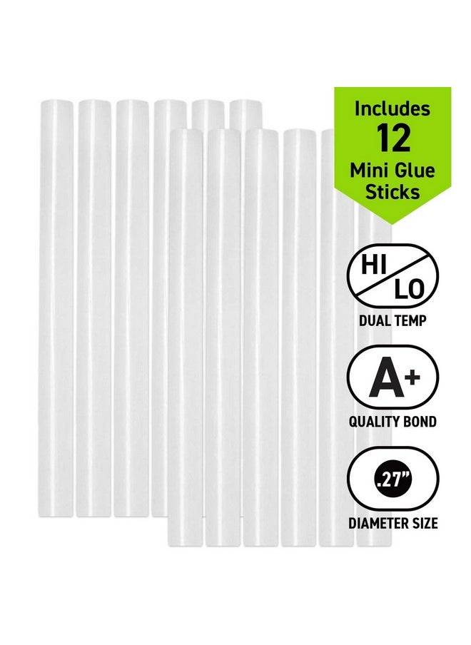 Surebonder - Mini Hot Glue Gun With Dual Temperature Includes 12 Glue Sticks 20W 120V Bond A Variety Of Materials Including Delicate Fabrics And Strong Woods & Metals (Plus Series Dt200Fkit) - Image 1
