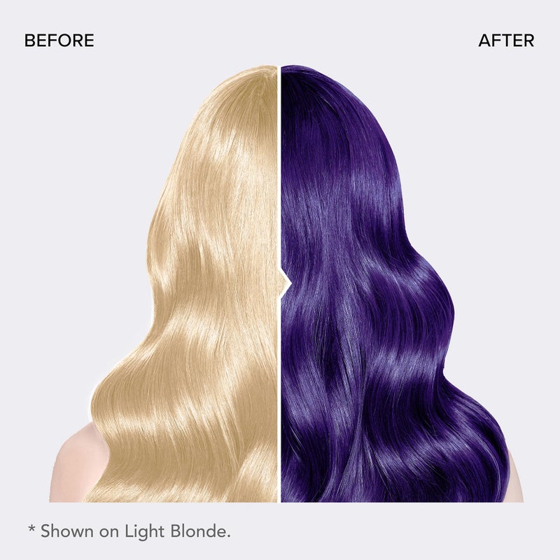 Splat Purple Desire Semi Permanent Hair Dye Kit with Bleach, 1 Application, Includes Purple Hair Dye, Oxide & Bleach Powder, Vegan & Cruelty Free Hair Color - Image 5