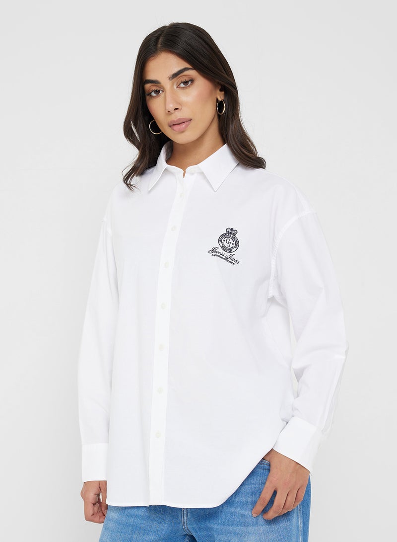 جس قميص بشعار مطرز - Image 1