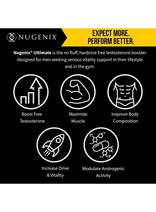 Nugenix Ultimate Free Testosterone Booster Supplement for Men - 56 Count - Image 5