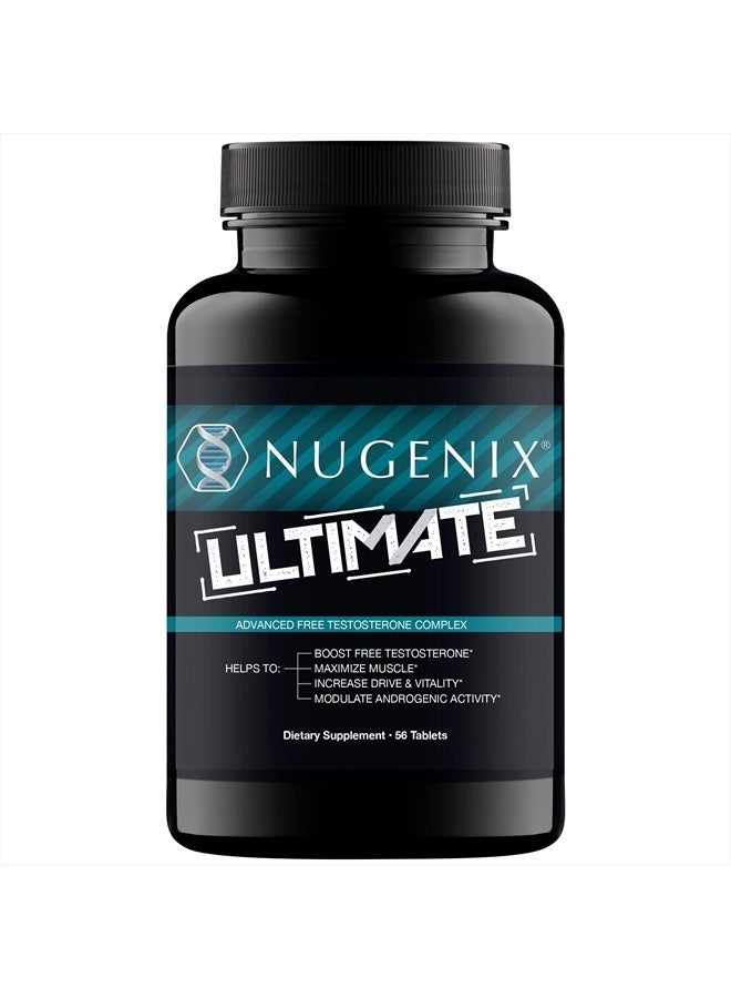 Nugenix Ultimate Free Testosterone Booster Supplement for Men - 56 Count - Image 1