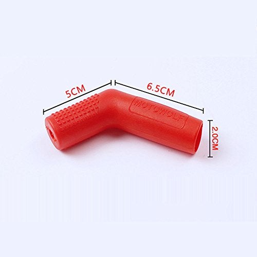 AOW Attractive Offer World Gear Shift Liver Rubber for Hero Karizma (RED) - Image 2