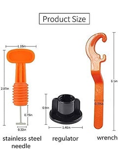 FLAMINGO ENTERPRISE FLAMINGO ENTERPRISE 50 pcs Reusable Tile Leveling System kit Tile Leveller Spacer with Special Wrench  - Image 3