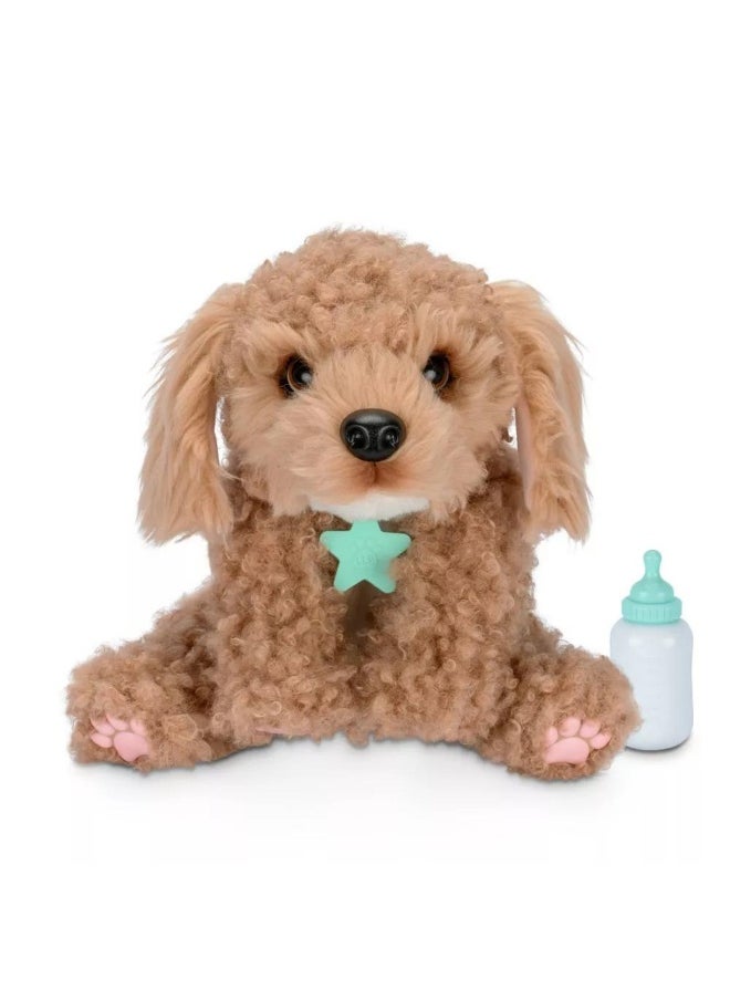 LITTLE LIVE PETS - Little Live Pets My Really Real Puppy Curley The Cavoodle Plush Toy - Image 1