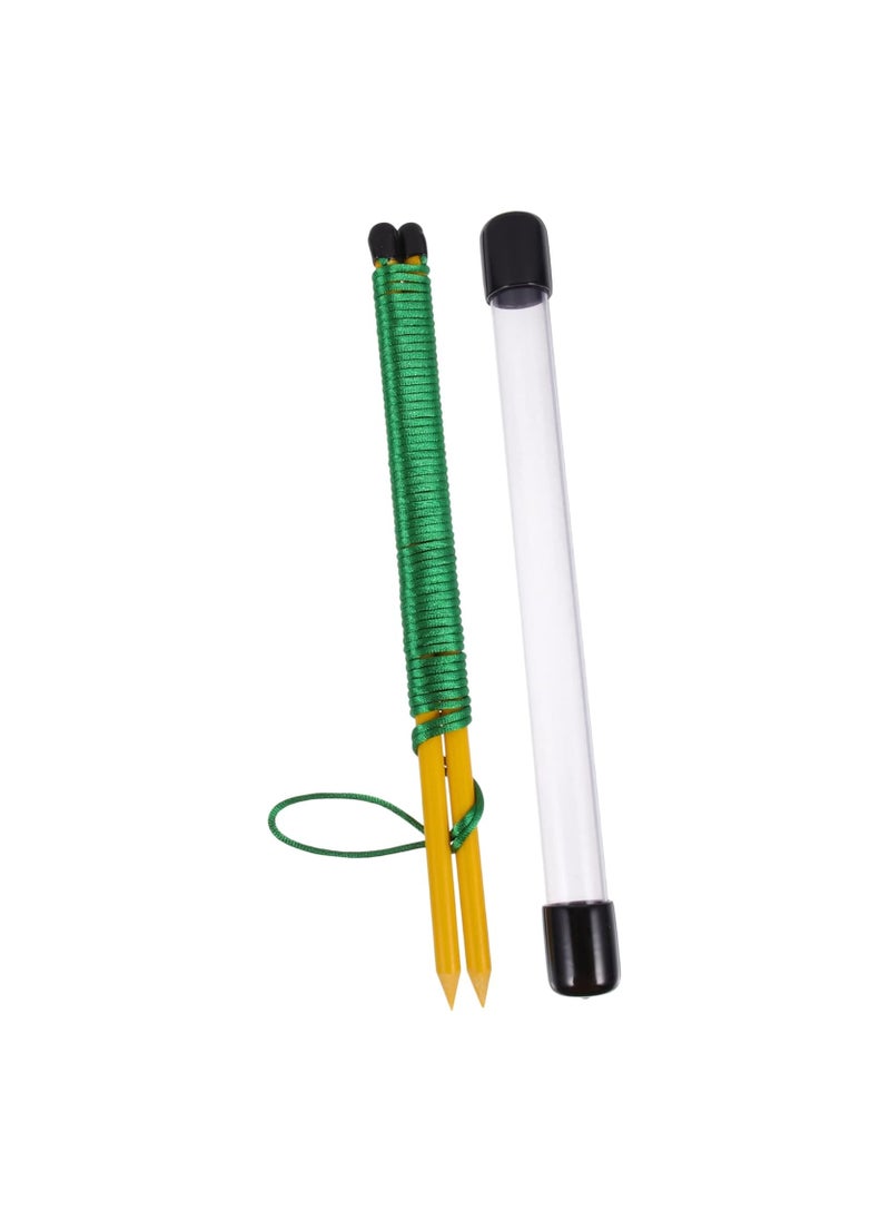 SYOSI - Golf Putting Trainer, Golf Putting Alignment Tool with Guide String, Portable Golf Putting Alignment Line, Adjustable Putting String Training Kit, Lightweight Putting Aid Golf for Parks Lawn(1 pack) - Image 1