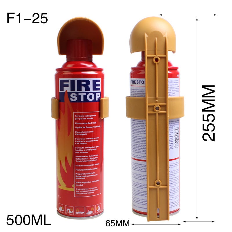 Factory direct car fire extinguisher mini simple car fire extinguisher car supplies foam fire extinguisher 500ml 500ML