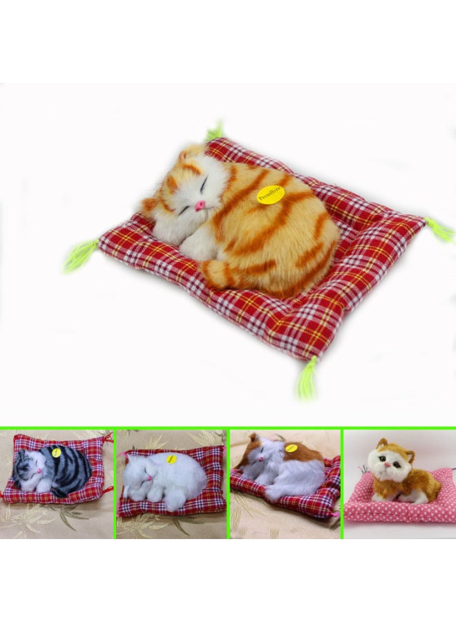 Realistic Simulation Model An Animal/plant - Toy For Children's Play-Color:Beige Seal Siamese Cat - Image 5