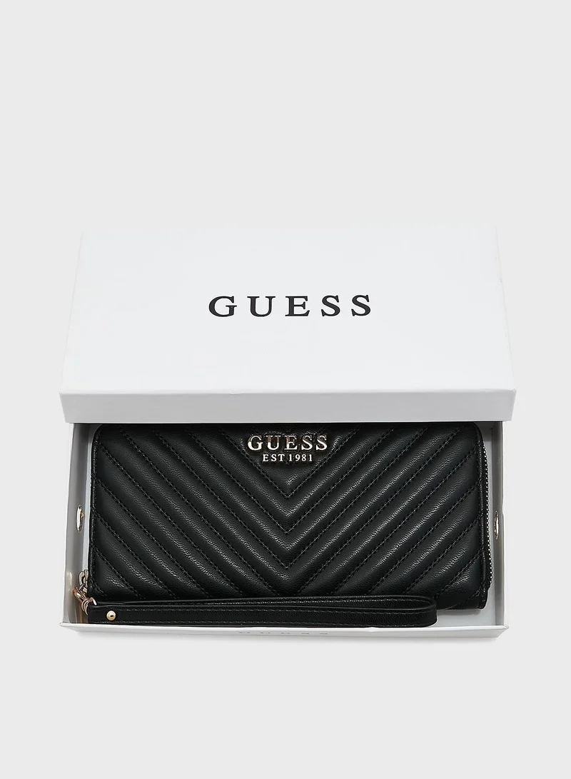 GUESS Keillah Large Zip Around Purse