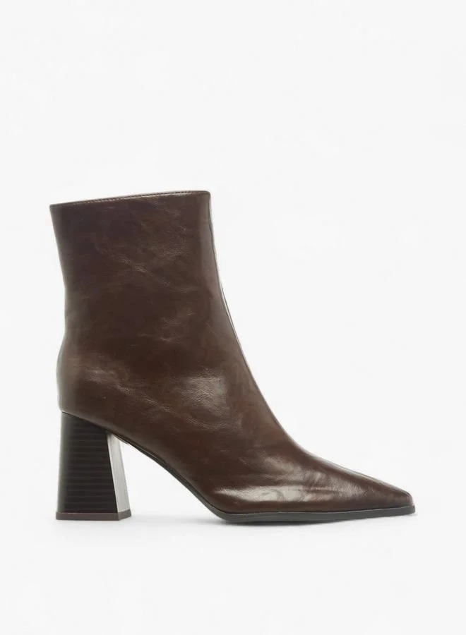 Flora Bella By Shoexpress Women Block Heel Ankle Boots