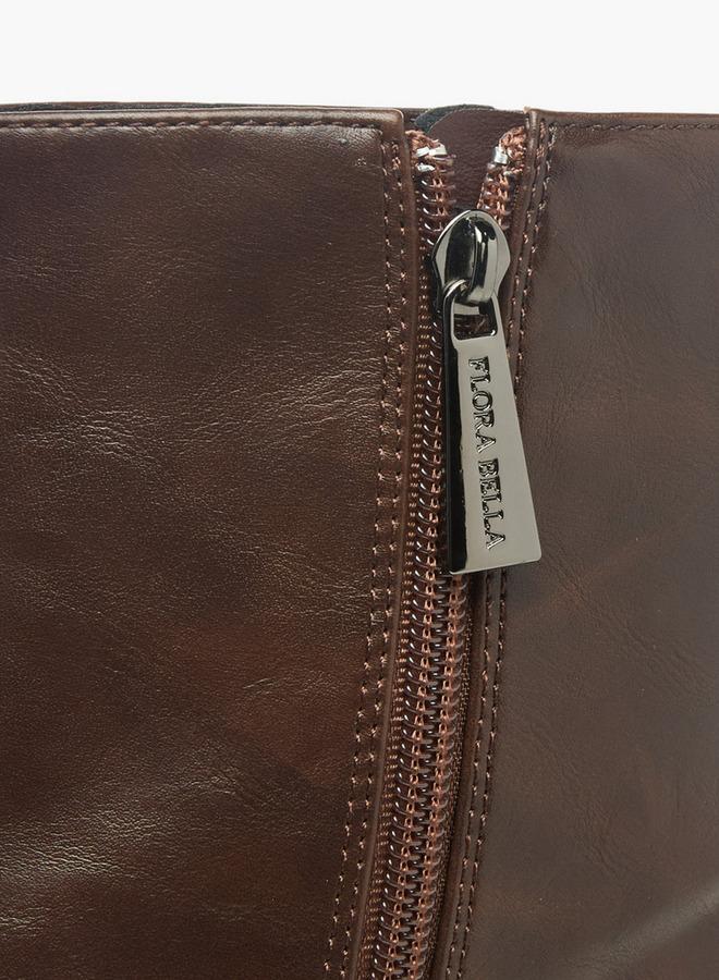 Flora Bella By Shoexpress Women Block Heel Ankle Boots - Image 4